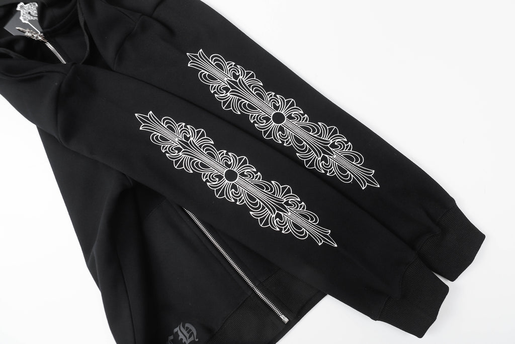 Chrome Hearts Zip-Up Hoodie 8515 - Chrome Hearts zip-up hoodies image 11