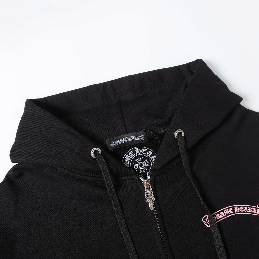 Chrome Hearts Zip-Up Hoodie 8660 - Chrome Hearts zip-up hoodies image 5