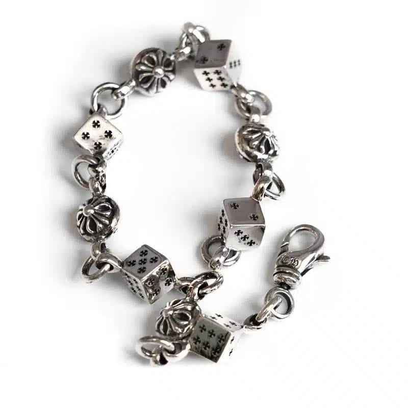 Chrome Hearts DICE AND CROSSBALL BRACELET 4 - Chrome Hearts bracelets image 6