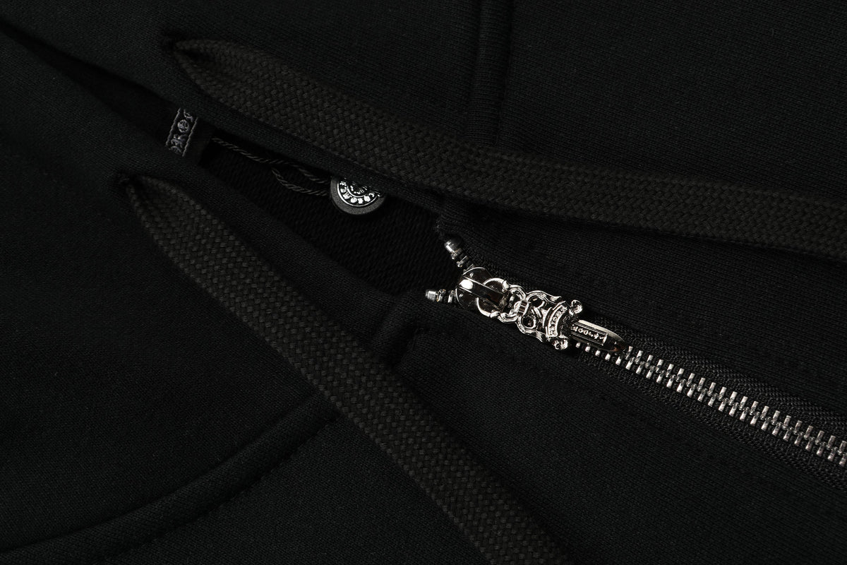 Chrome Hearts Zip-Up Hoodie -TQ72 - Chrome Hearts zip-up hoodies image 7