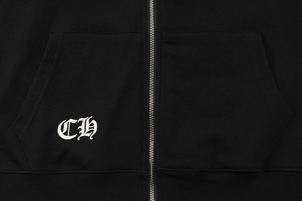 Chrome Hearts Zip-Up Hoodie -TQ72 - Chrome Hearts zip-up hoodies image 12