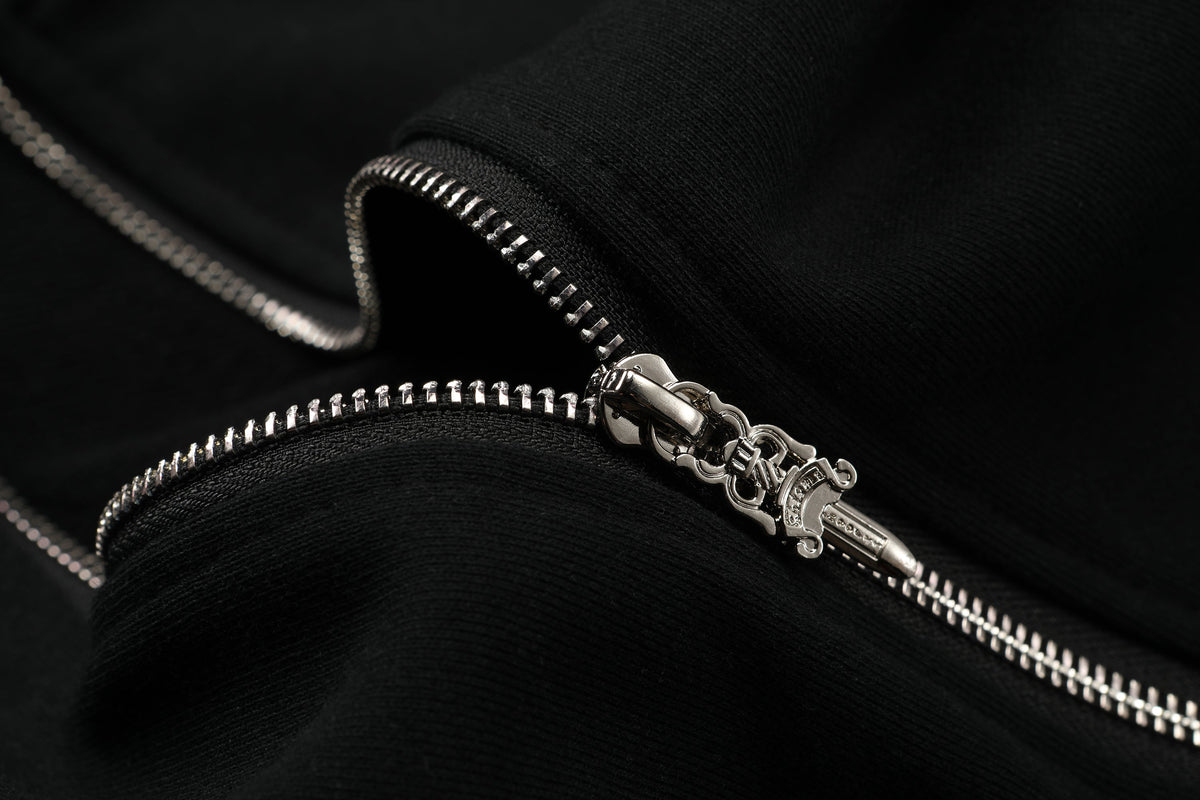 Chrome Hearts Zip-Up Hoodie -TQ72 - Chrome Hearts zip-up hoodies image 8