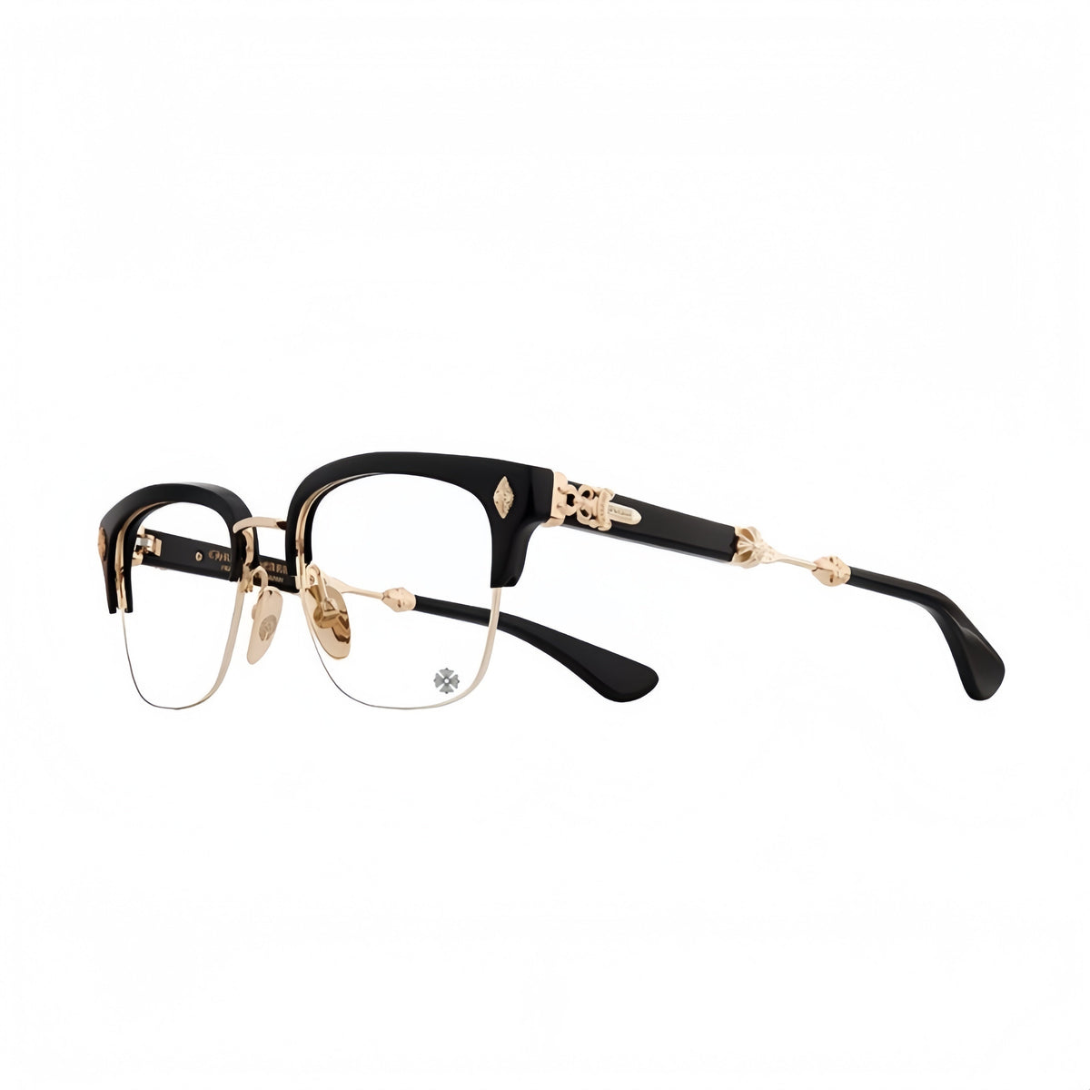 Chrome Hearts Evagilist Diamond BK/SS Glasses - Chrome Hearts eyewear image 1