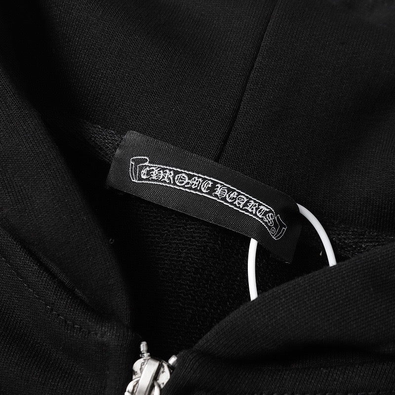 Chrome Hearts Zip-Up Hoodie 7019 - Chrome Hearts zip-up hoodies image 10