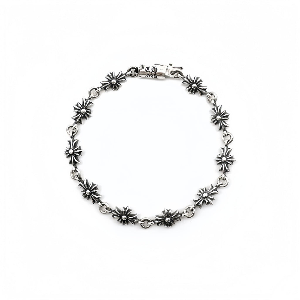 Chrome Hearts Silver Tiny E Bracelet - Chrome Hearts bracelets image 1