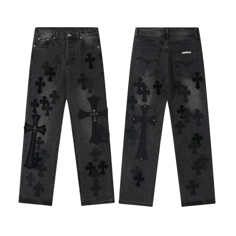 Chrome Hearts Pants 8012 - Chrome Hearts pants image 2