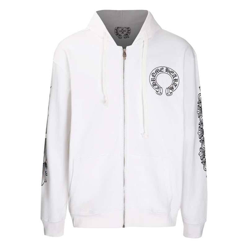Chrome Hearts Zip-Up Hoodie -5001 - Chrome Hearts zip-up hoodies image 17