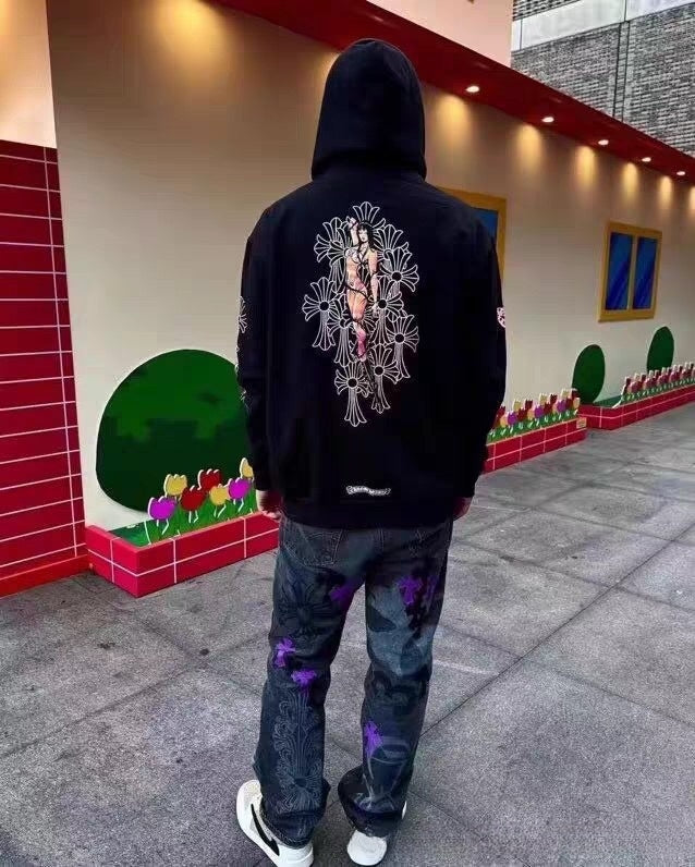 Chrome Hearts Zip-Up Hoodie 8660 - Chrome Hearts zip-up hoodies image 2