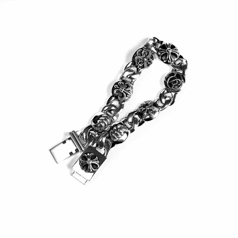 Chrome Hearts MULTI LINK BRACELET 9 - Chrome Hearts bracelets image 4