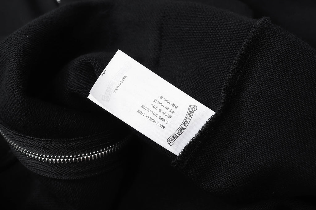 Chrome Hearts Zip-Up Hoodie 8515 - Chrome Hearts zip-up hoodies image 9