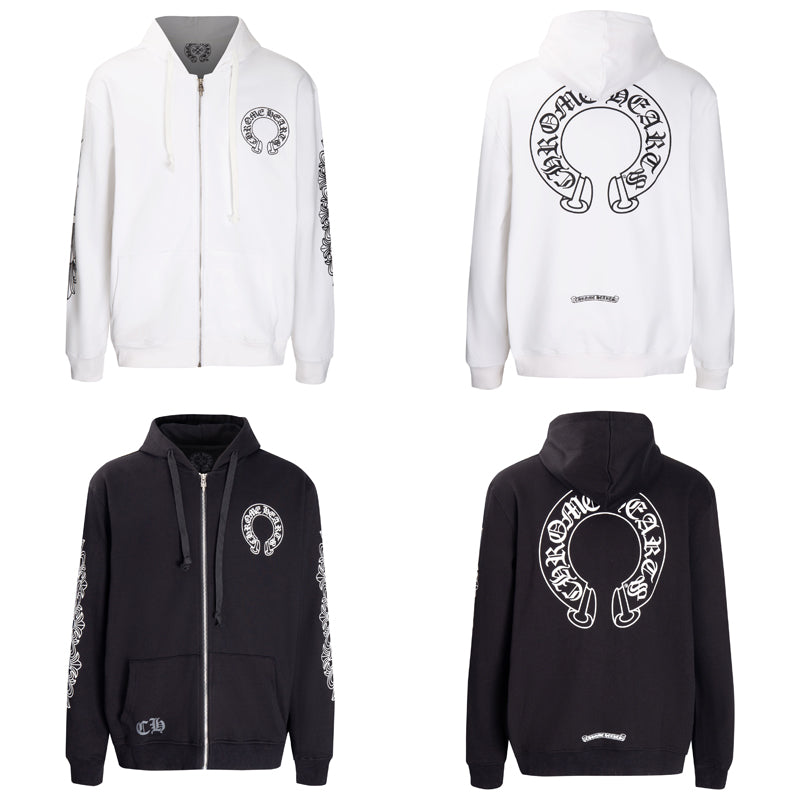 Chrome Hearts Zip-Up Hoodie -5001 - Chrome Hearts zip-up hoodies image 1