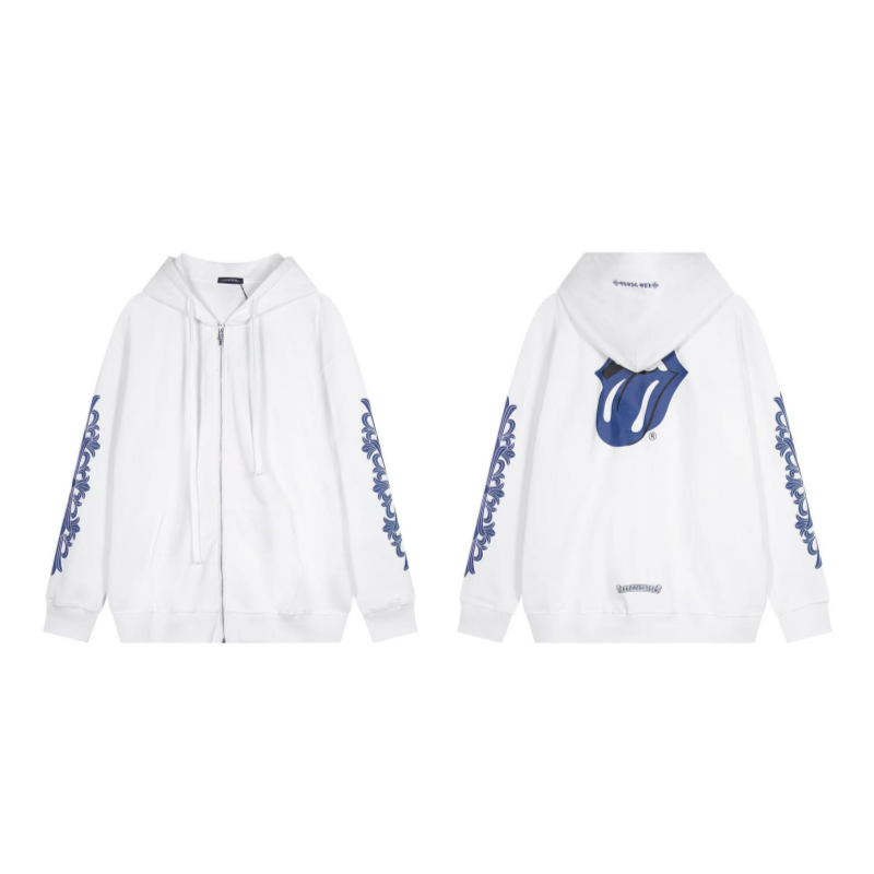 Chrome Hearts Zip-Up Hoodie 9817 - Chrome Hearts zip-up hoodies image 2