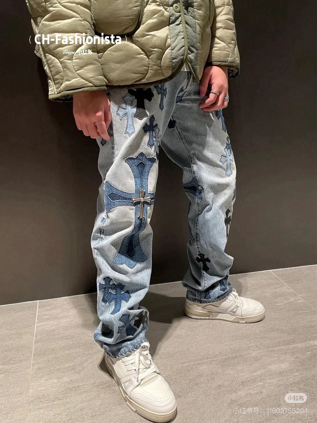 Chrome Hearts Pants 8012 - Chrome Hearts pants image 7