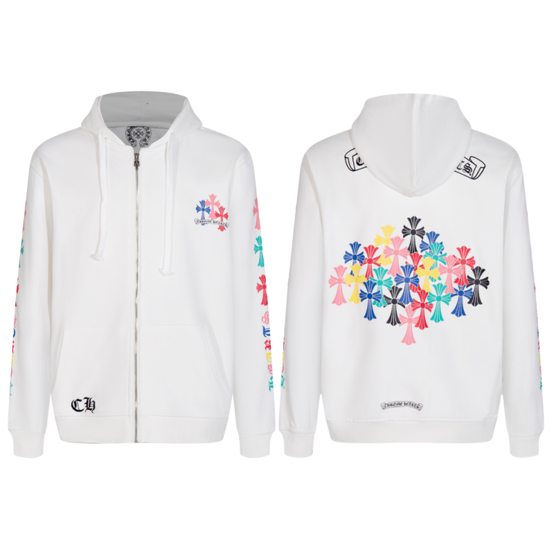 Chrome Hearts Zip-Up Hoodie -5015 - Chrome Hearts zip-up hoodies image 23