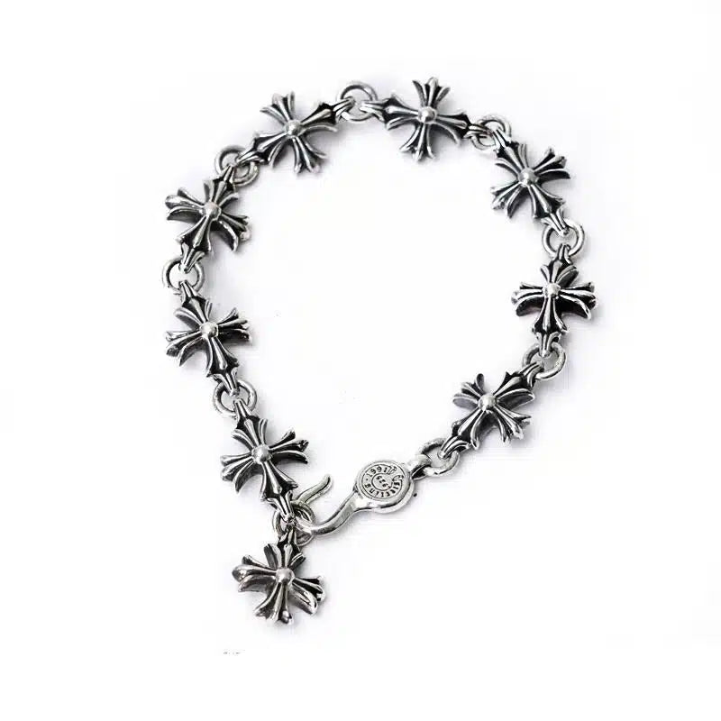 Chrome Hearts PLUS BRACELET WITH LINKS 6 - Chrome Hearts bracelets image 1