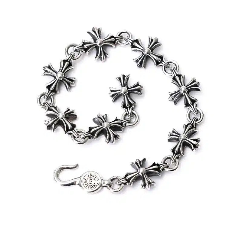 Chrome Hearts PLUS BRACELET WITH LINKS 6 - Chrome Hearts bracelets image 6