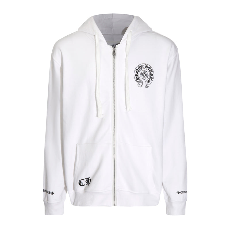 Chrome Hearts Zip-Up Hoodie 5009 - Chrome Hearts zip-up hoodies image 2