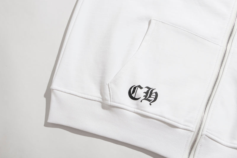 Chrome Hearts Zip-Up Hoodie 5009 - Chrome Hearts zip-up hoodies image 12