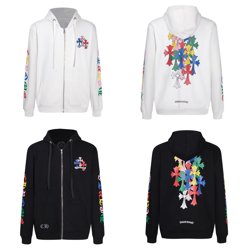 Chrome Hearts Zip-Up Hoodie 5010 - Chrome Hearts zip-up hoodies image 1