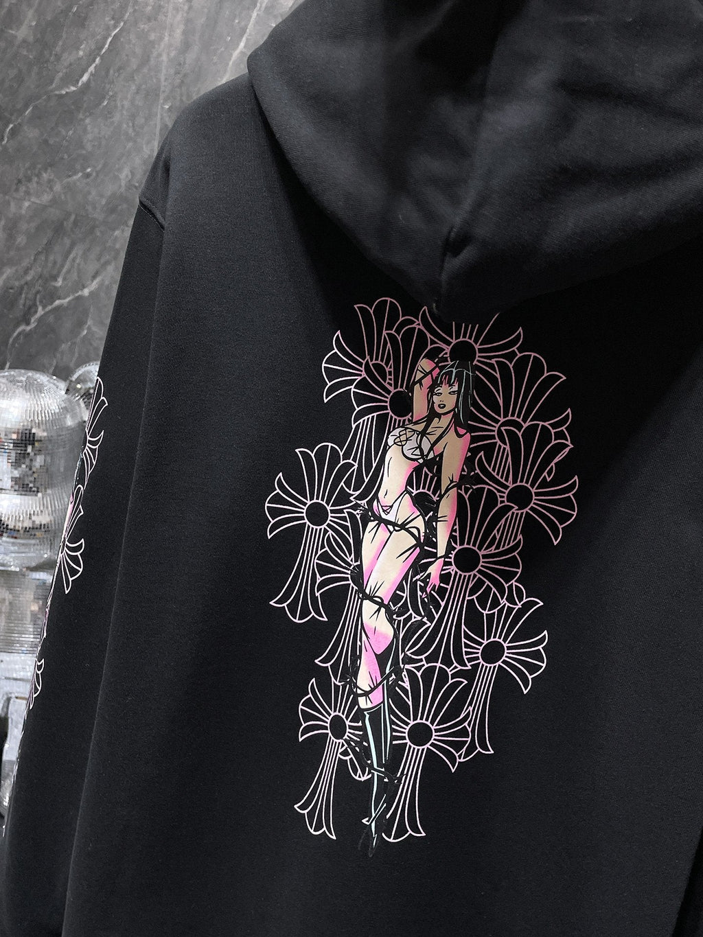 Chrome Hearts Zip-Up Hoodie 8660 - Chrome Hearts zip-up hoodies image 7