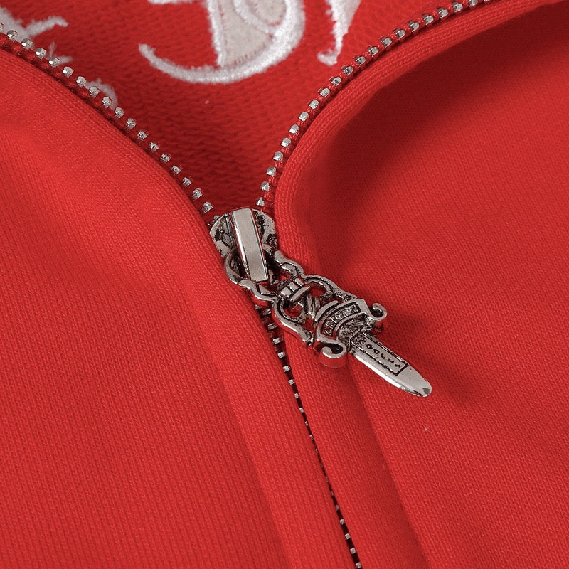 Chrome Hearts Zip-Up Hoodie 7019 - Chrome Hearts zip-up hoodies image 18