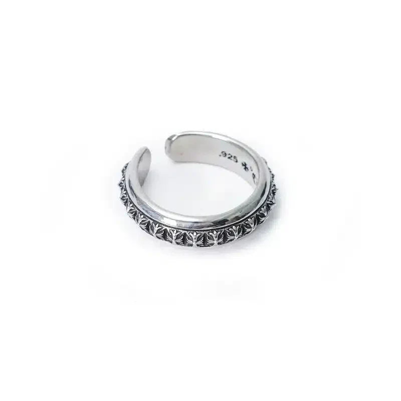 Chrome Hearts PLUS PYRAMID OPEN BAND RING 4 - Chrome Hearts rings image 3