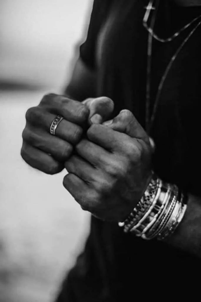Chrome Hearts PLUS PYRAMID OPEN BAND RING 4 - Chrome Hearts rings image 2