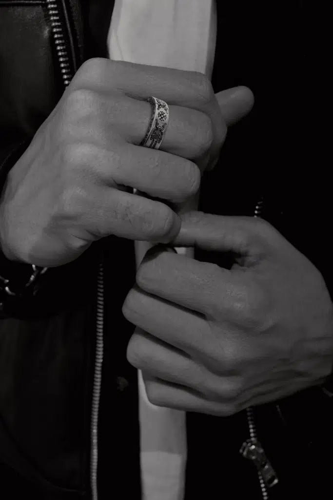 Chrome Hearts DAGGER SPACER RING 6MM - Chrome Hearts rings image 2