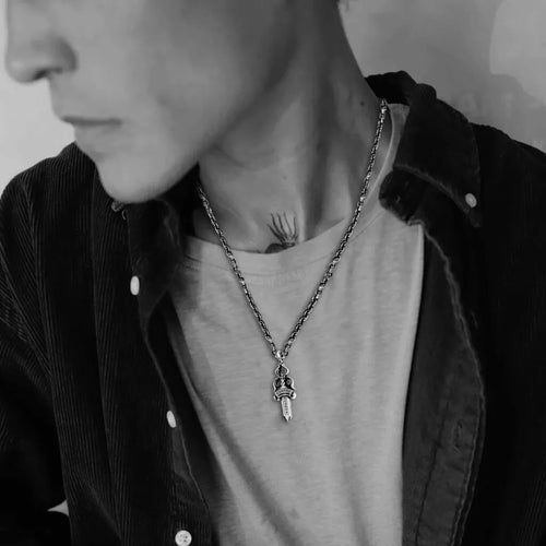 Chrome Hearts DOUBLE DAGGER PENDANT - Chrome Hearts necklaces & pendants image 2