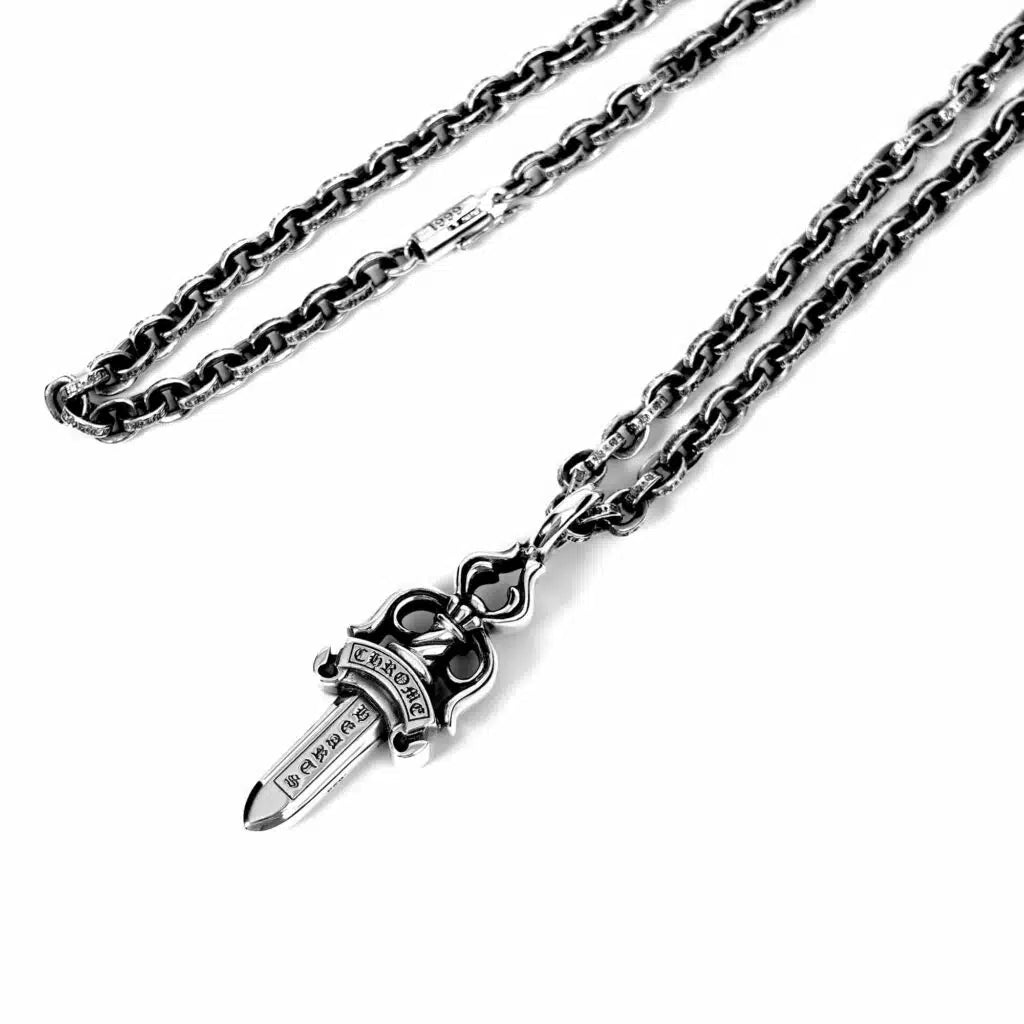 Chrome Hearts DOUBLE DAGGER PENDANT - Chrome Hearts necklaces & pendants image 1