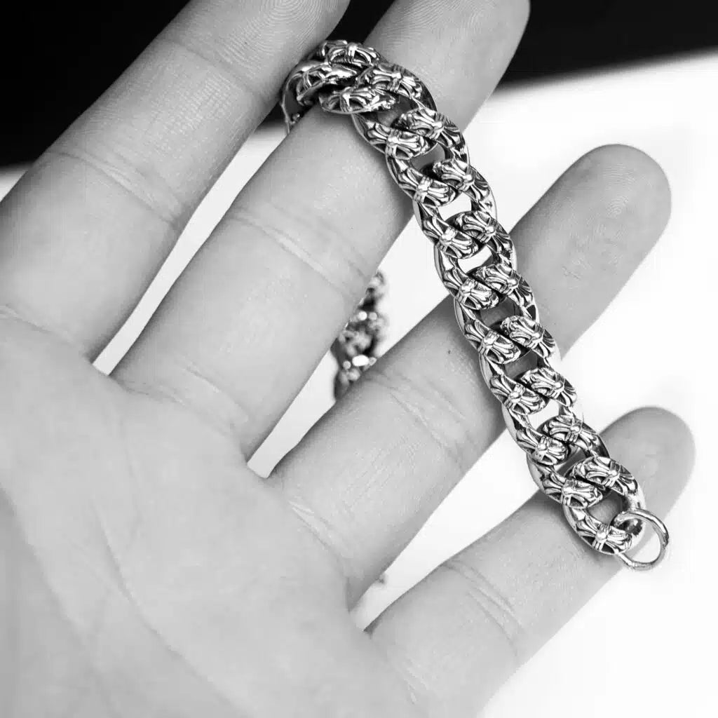Chrome Hearts BABYFAT FANCY CHAIN CLIP BRACELET - Chrome Hearts bracelets image 7