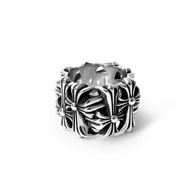 Chrome Hearts SQUARE CEMETERY RING 9 - Chrome Hearts rings image 3