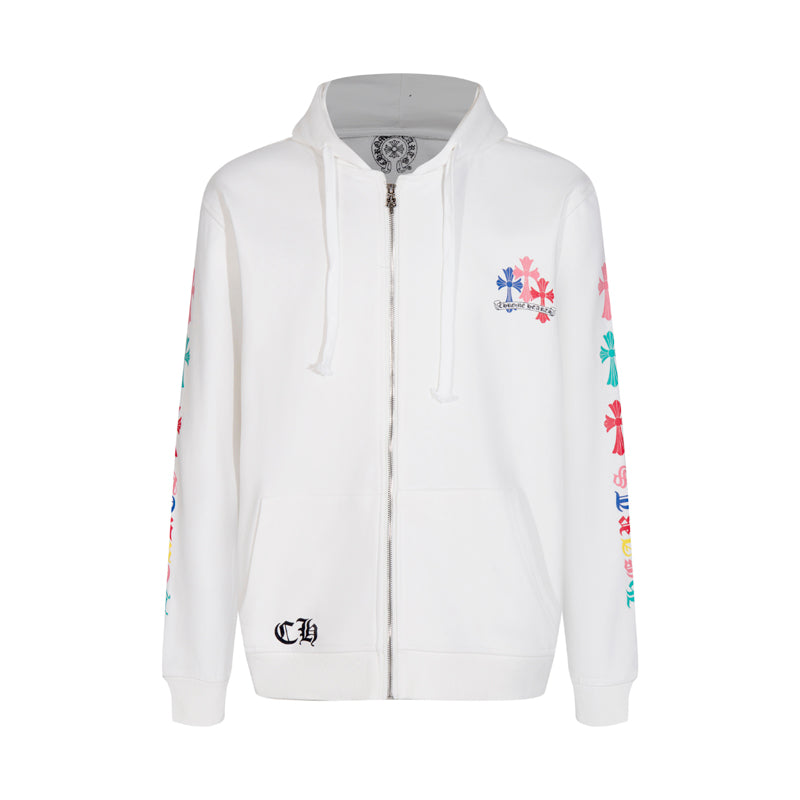 Chrome Hearts Zip-Up Hoodie -5015 - Chrome Hearts zip-up hoodies image 14