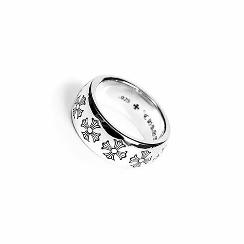 Chrome Hearts ETCHED PLUS BAND RING 2 - Chrome Hearts rings image 1