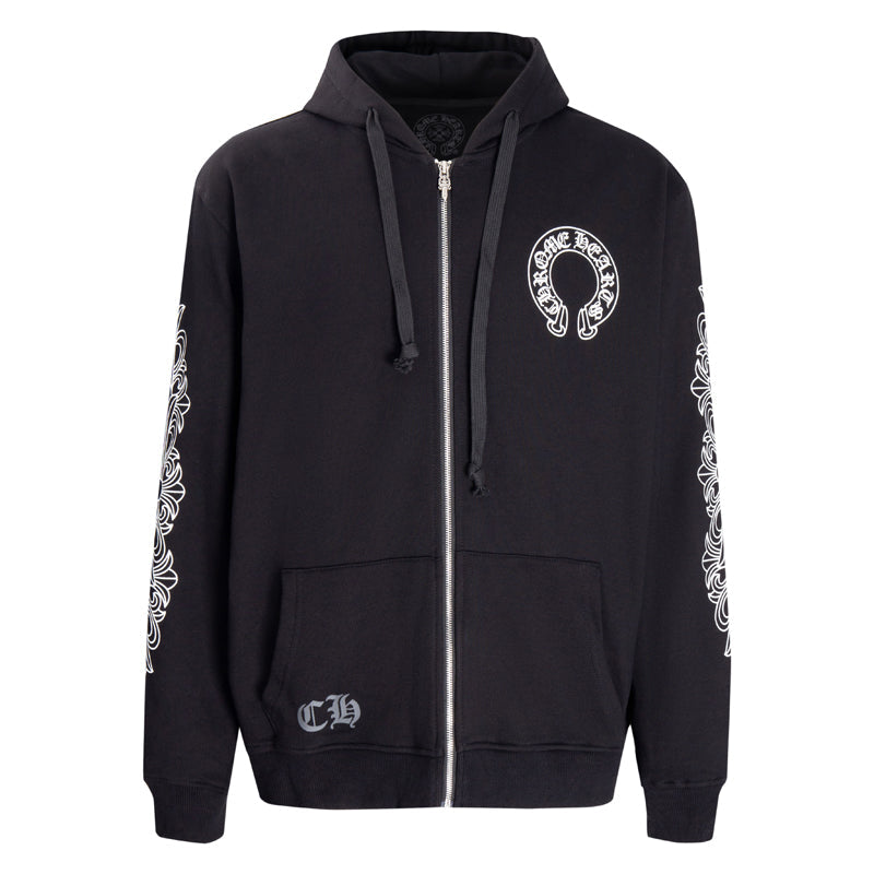 Chrome Hearts Zip-Up Hoodie -5001 - Chrome Hearts zip-up hoodies image 5