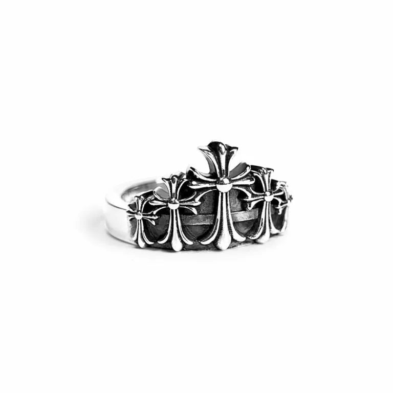 Chrome Hearts CROSS CROWN RING 5 - Chrome Hearts rings image 4