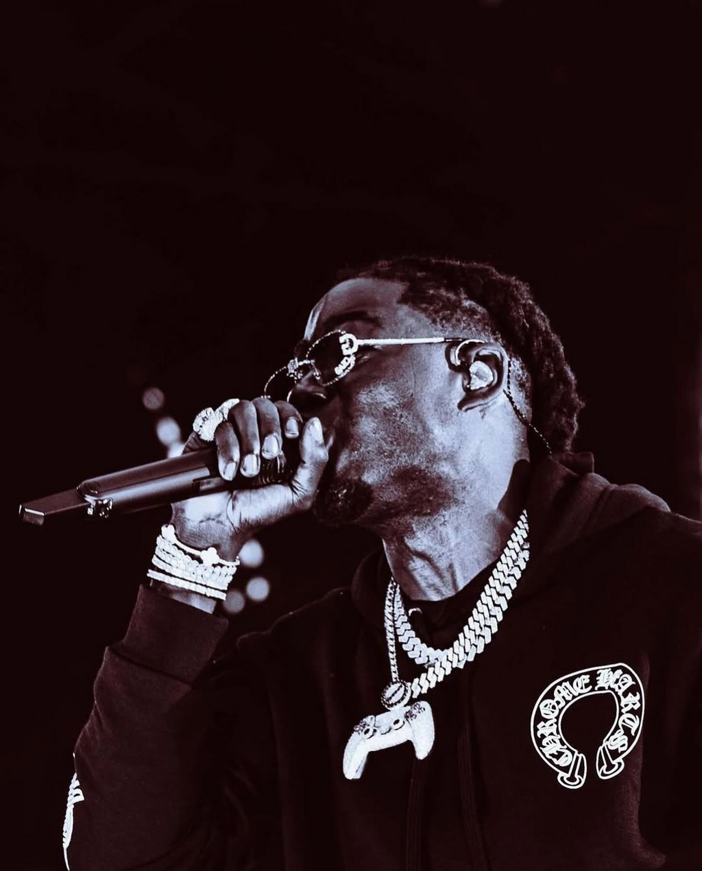 Chrome Hearts Zip-Up Hoodie -5001 - Chrome Hearts zip-up hoodies image 3