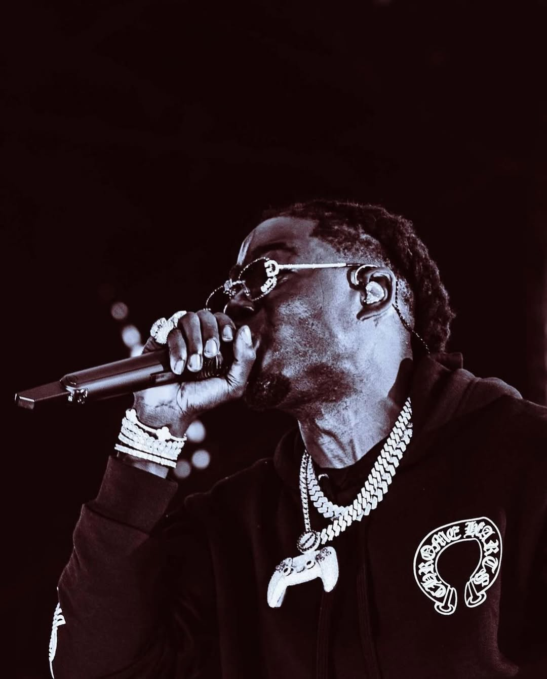 Chrome Hearts Zip-Up Hoodie -5001 - Chrome Hearts zip-up hoodies image 3