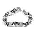 Chrome Hearts DOUBLE ID FANCY LINK BRACELET 8 - Chrome Hearts bracelets image 1