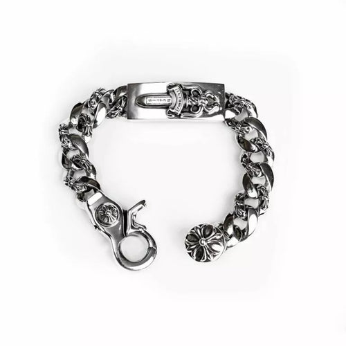 Chrome Hearts DAGGER ID FANCY LINK CLIP BRACELET 6 - Chrome Hearts bracelets image 1