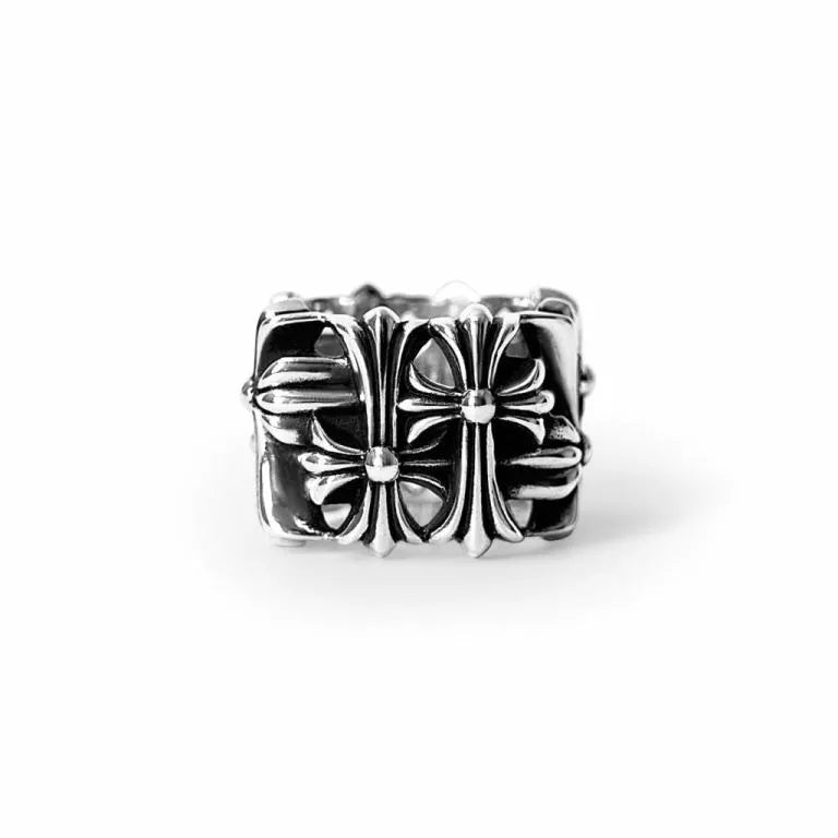 Chrome Hearts SQUARE CEMETERY RING 9 - Chrome Hearts rings image 1