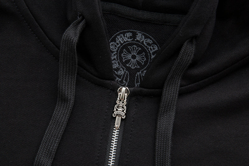 Chrome Hearts Zip-Up Hoodie -5001 - Chrome Hearts zip-up hoodies image 7