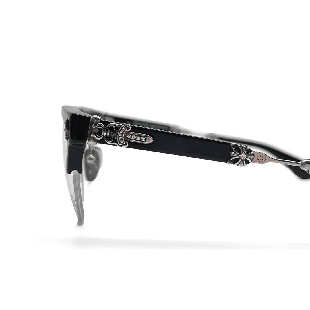 Chrome Hearts Evagilist Diamond BK/SS Glasses – Style 957835 - Chrome Hearts eyewear image 3