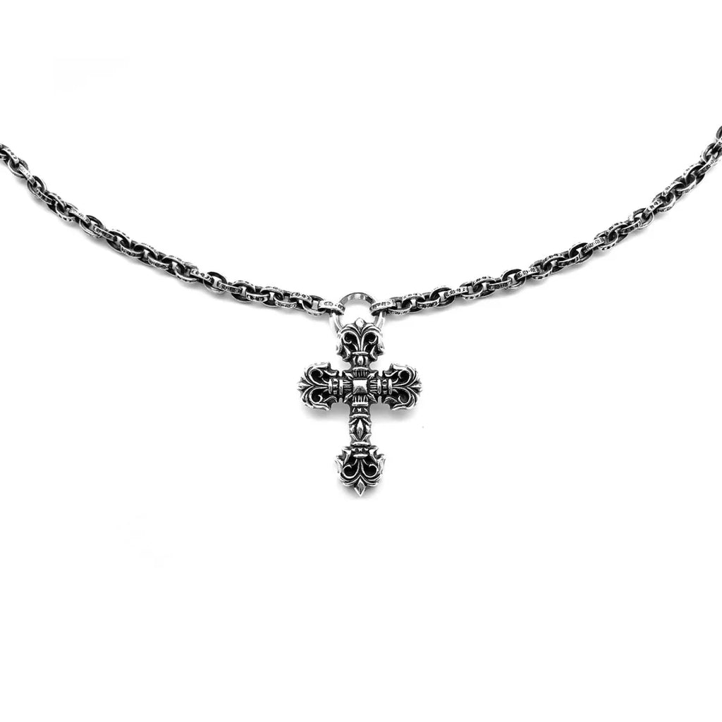 Chrome Hearts Paperchain Necklace With Dagger Pendant - Chrome Hearts necklaces & pendants image 2