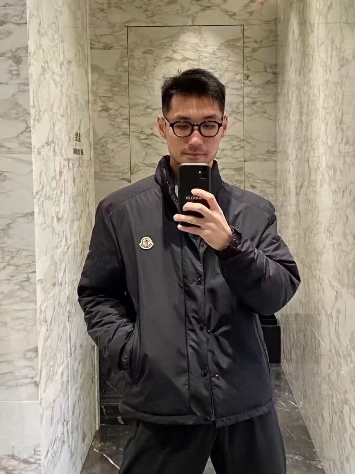 Moncler Men's Zip-Up Down Jacket - view 10