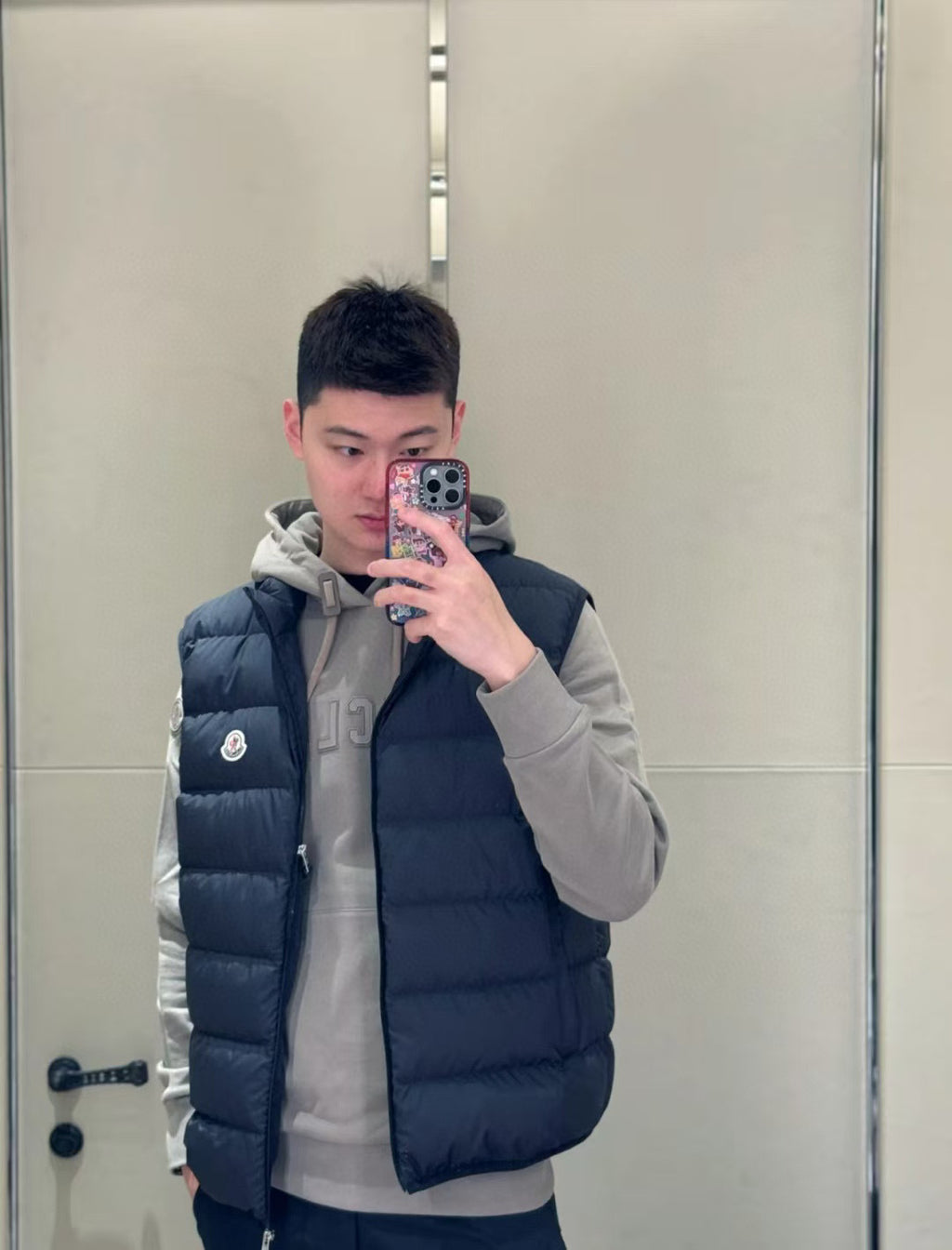 Moncler Men's Zip-Up Logo Vest - view 10