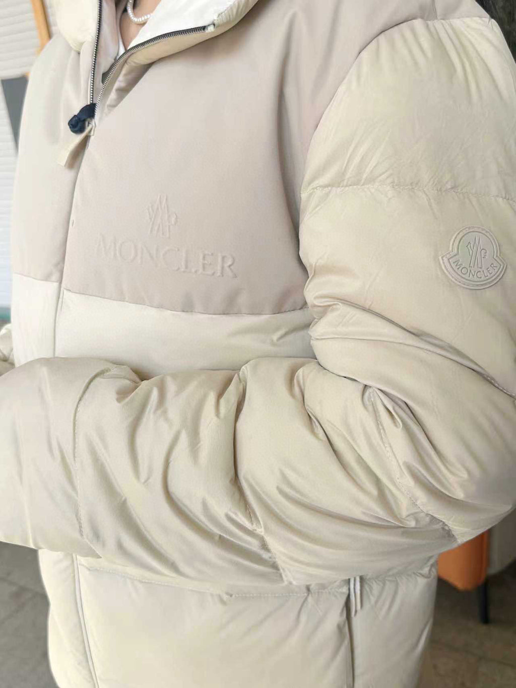 Moncler Hooded Lightweight Down Jacket - view 10