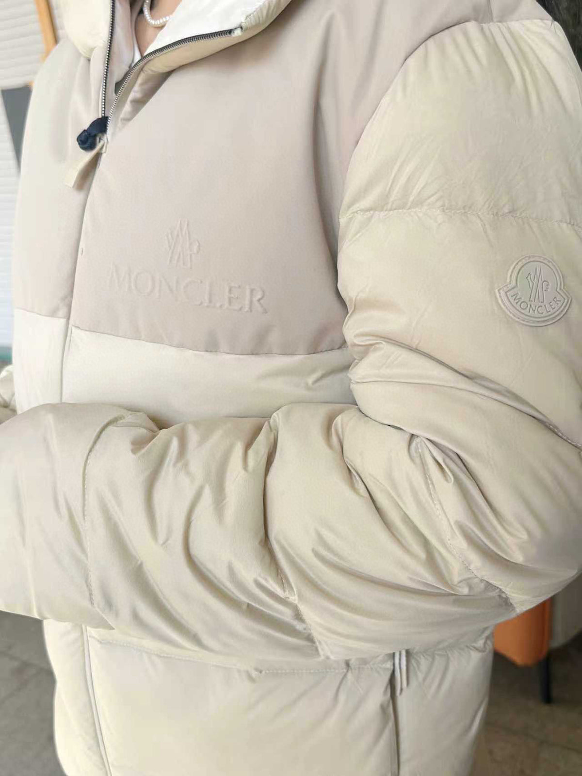 Moncler Hooded Lightweight Down Jacket - view 10