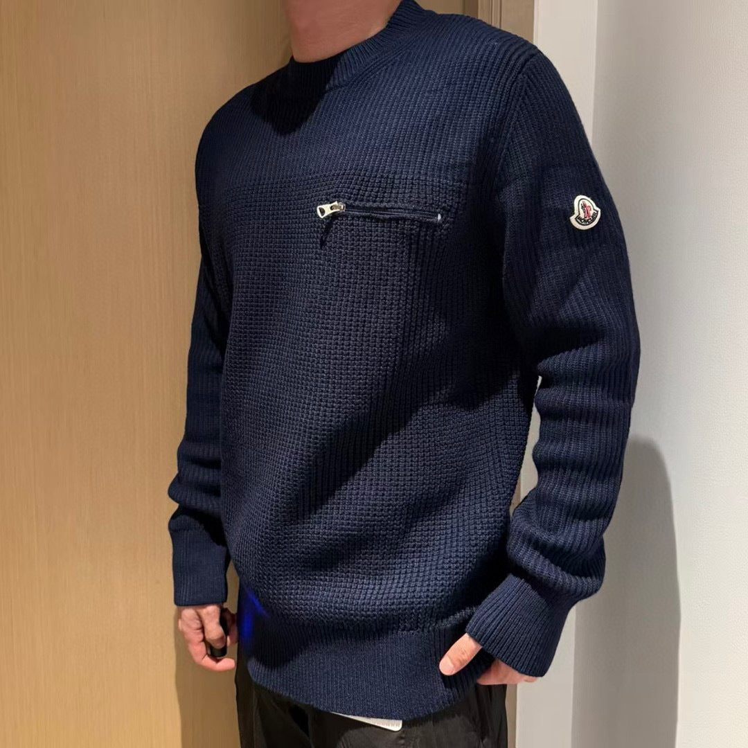 Moncler Embroidered Logo Sweater - view 10