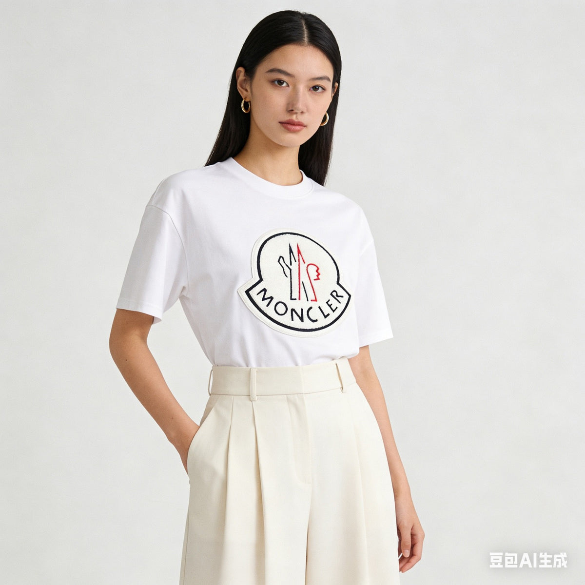 Moncler Logo Lightweight T-Shirt - view 10